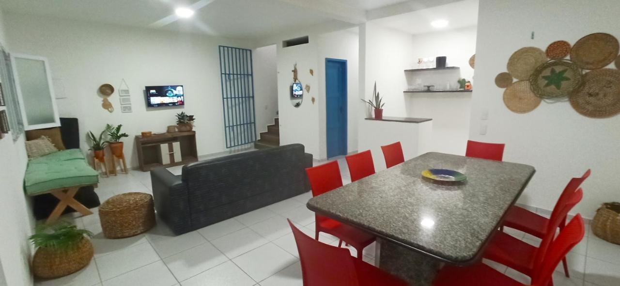 Villa Casa Duplex Beira Mar Reformada Com Piscina No Peito Moca Luis Correia Exterior foto