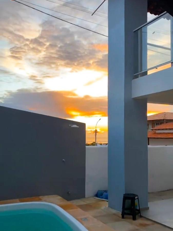 Villa Casa Duplex Beira Mar Reformada Com Piscina No Peito Moca Luis Correia Exterior foto